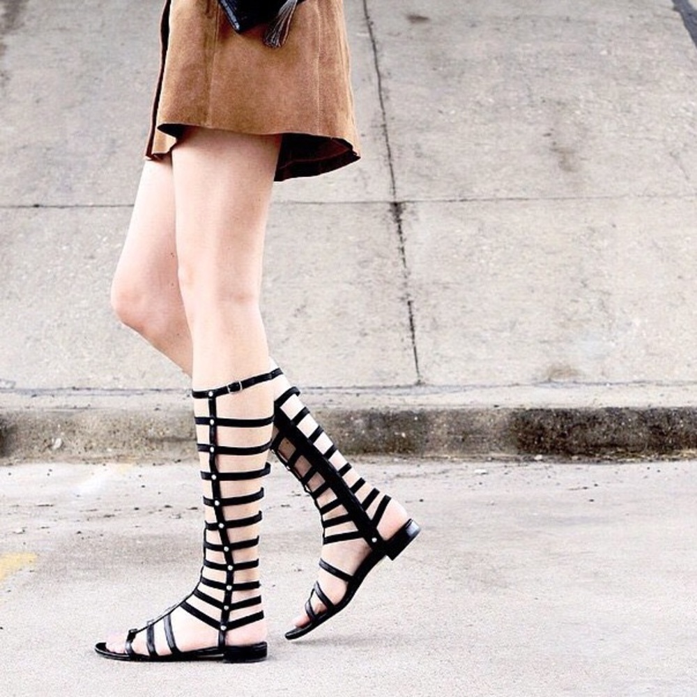 Stuart Weitzman Gladiator Nappa Sandals